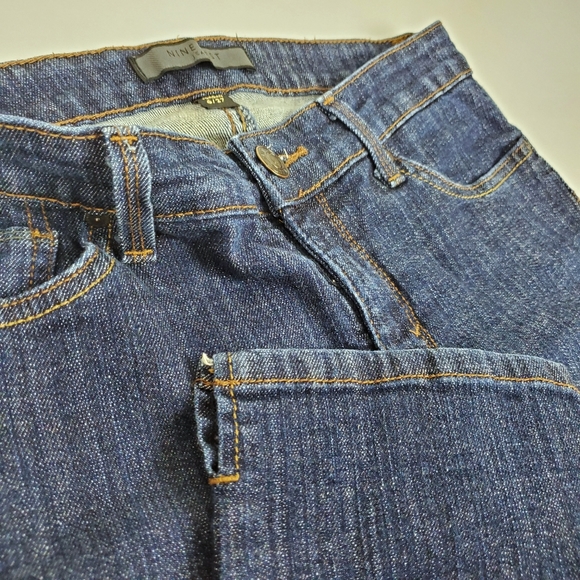 Nine West Cropped Medium Dark Wash Jeans - Picture 5 of 5